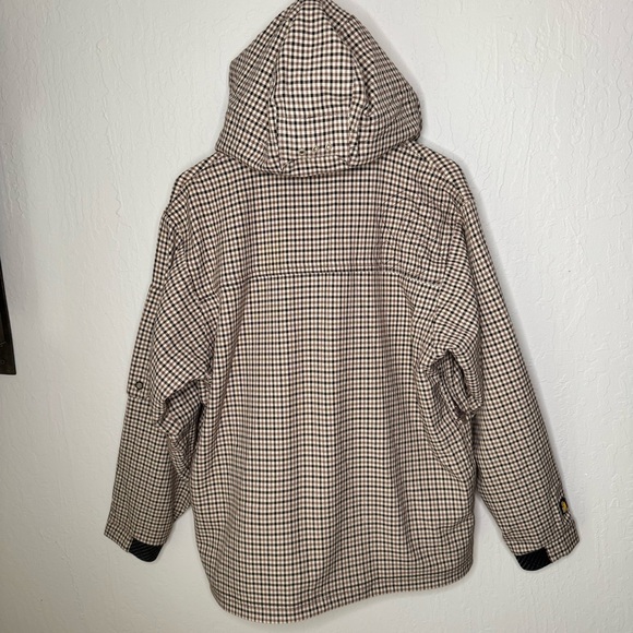 SPECIAL BLEND Men’s Checkered Snowboard Ski Jacket Waterproof Brown & Tan XS - Picture 11 of 15
